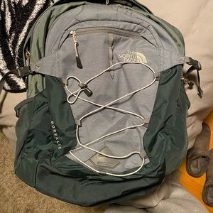 Green North Face Backpack